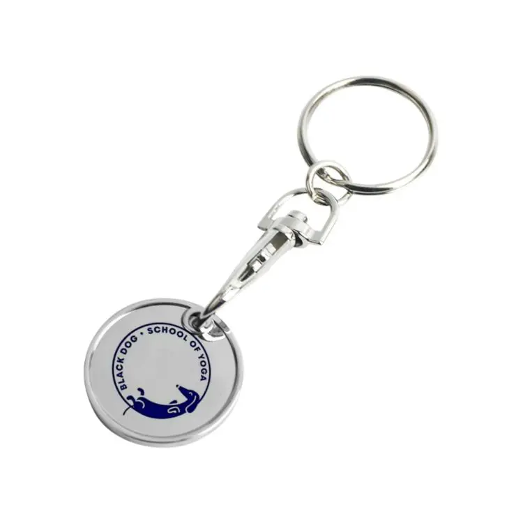 Picture of Printed Trolley Coin Keyring