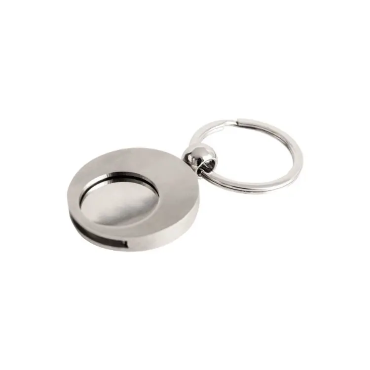 Picture of Round Trolley Coin Keyring