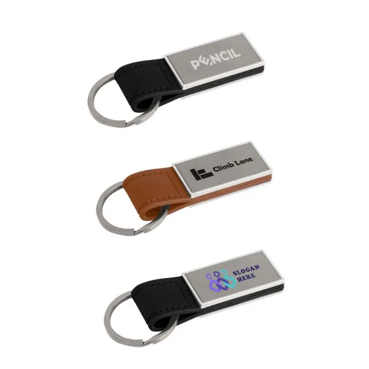Picture of PU Leather Metal Keyring C