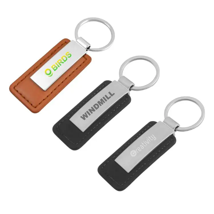 Picture of PU Leather Metal Keyring A