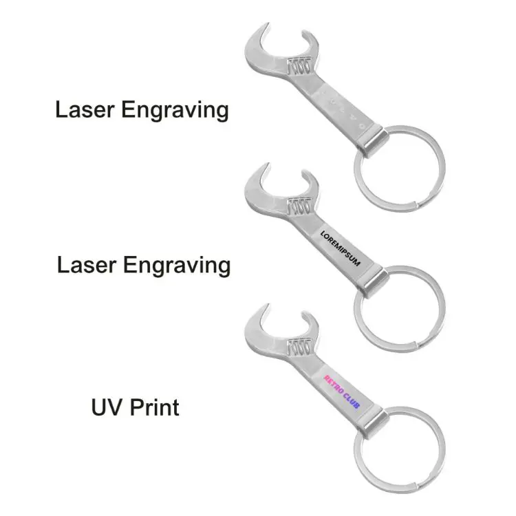 Picture of Wrench Metal Keyring Bottle Opener