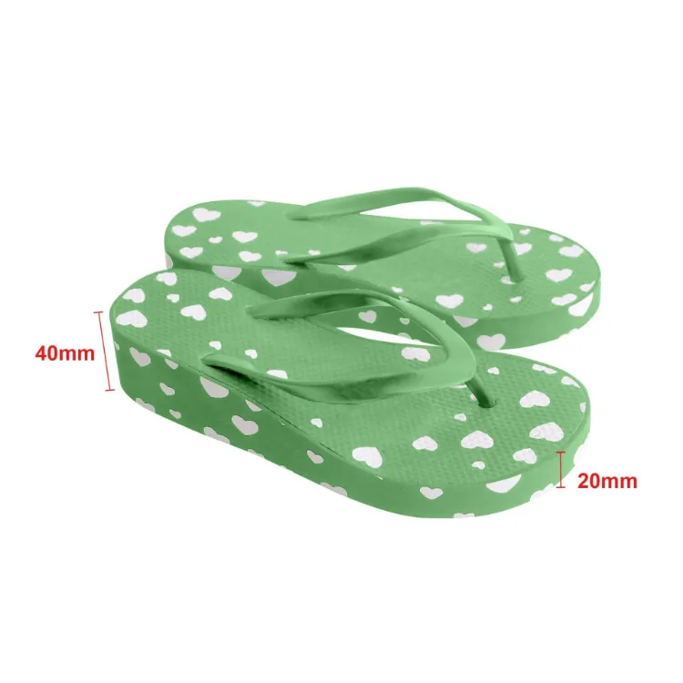 Picture of EVA Platform Talking Footprint Thongs