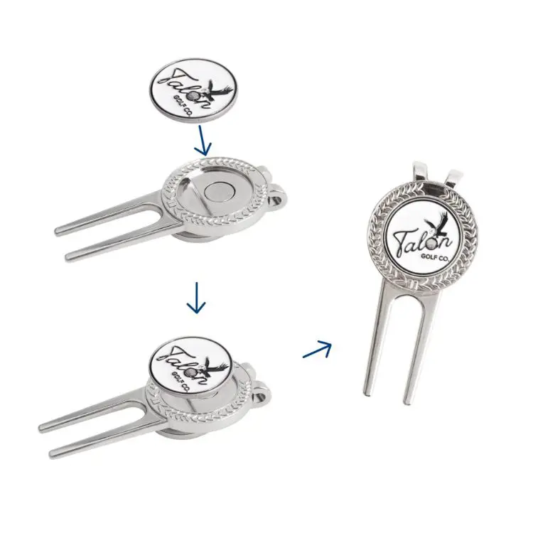 Picture of Custom Golfers Divot with Ball Marker