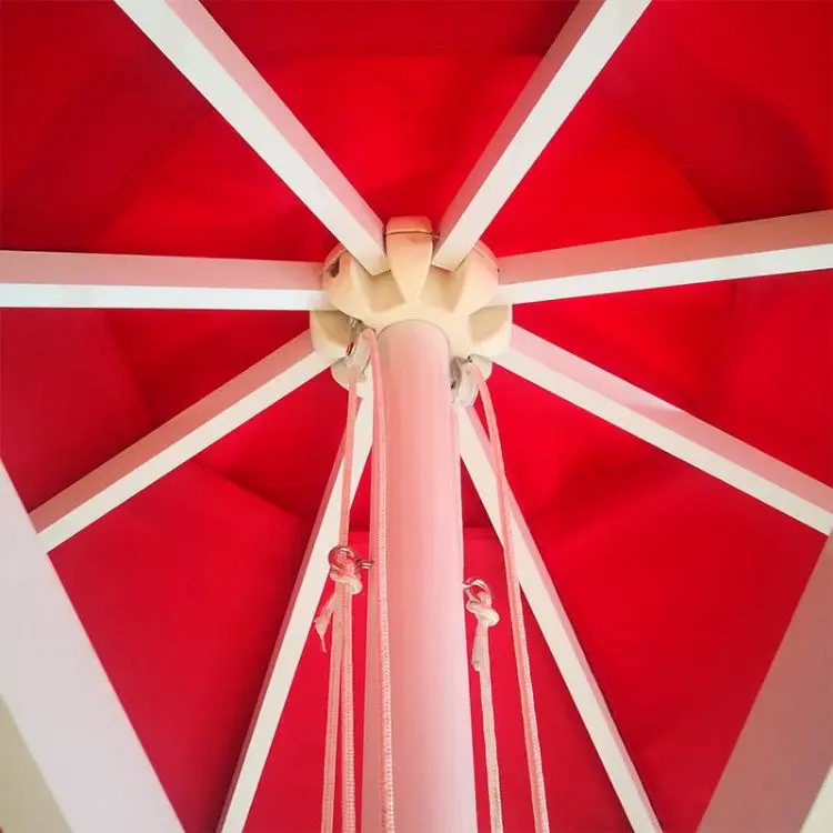 Picture of 3x3m Square Sublimation Market Umbrellas