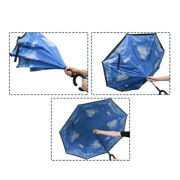 Picture of Reversible Folding Umbrella