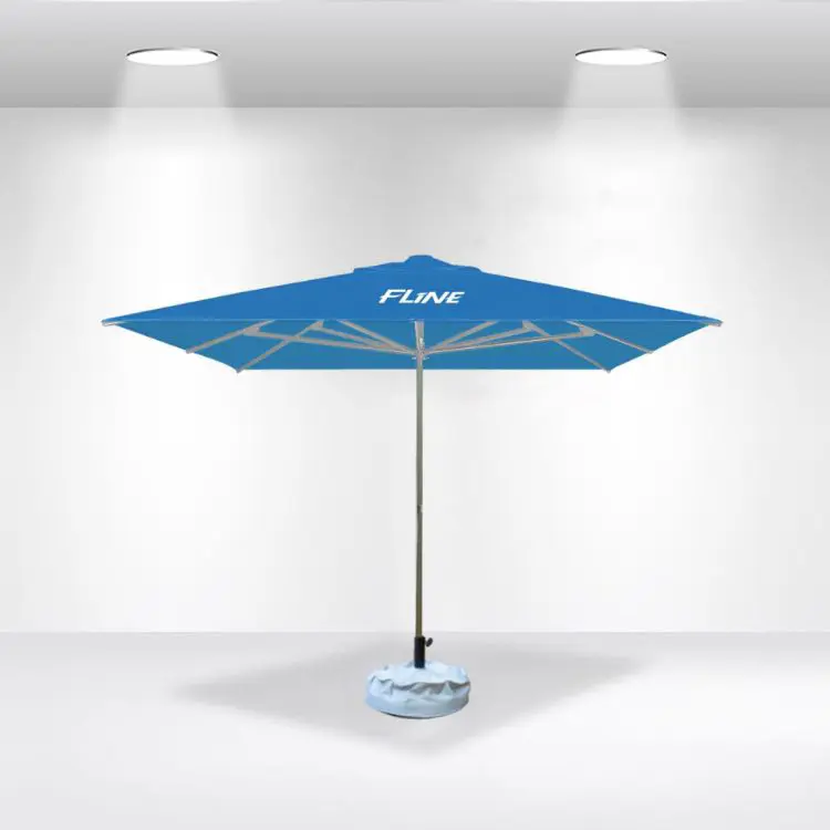 Picture of 2x2m Square Stock Colour Commercial Market Umbrella