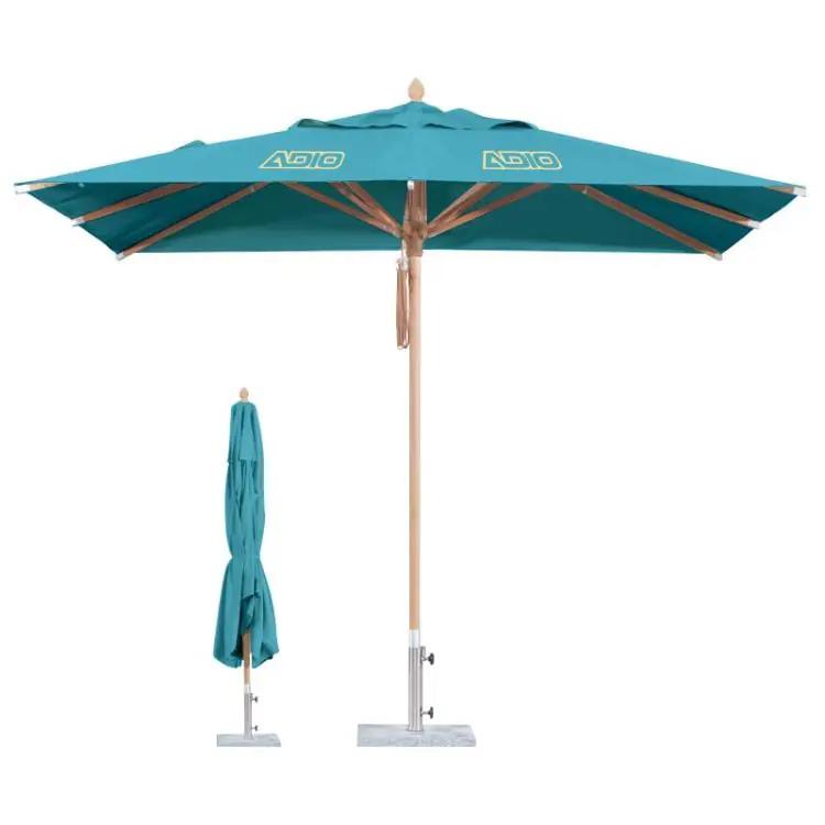 Picture of 2x2m Wind-resistant Square Stock Colour Outdoor Umbrella