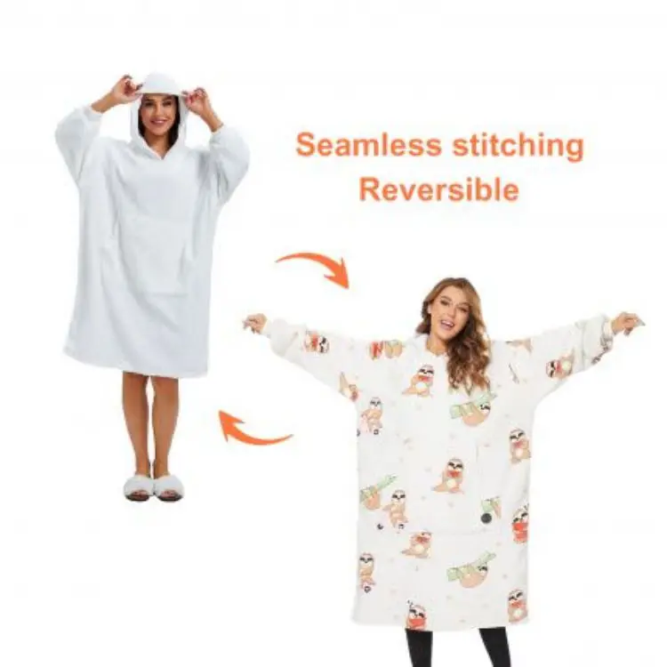 Picture of Kids' premium 100% Polyester Sublimated Wearable Blanket