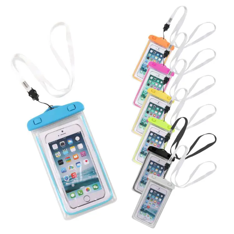 Picture of Universal Fluorescent Armband Cover Waterproof Phone Bag