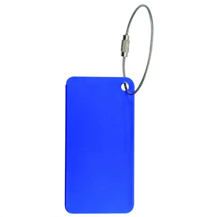 Picture of Square Aluminium Luggage Tag