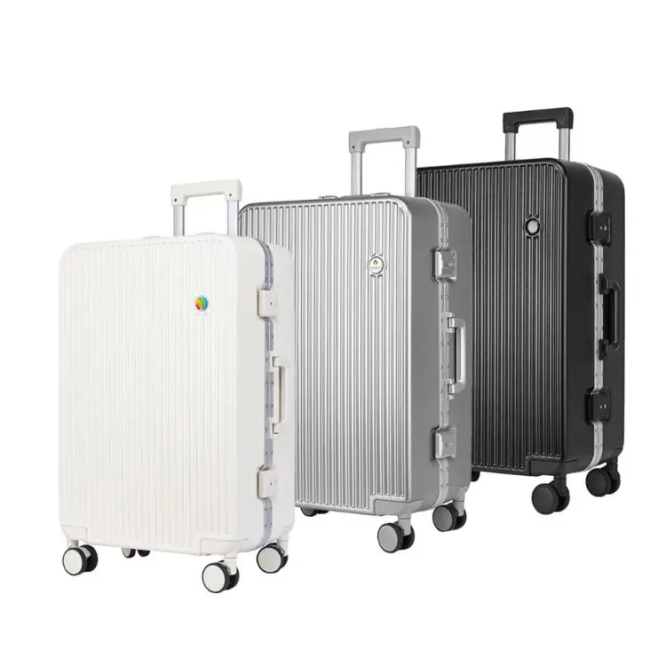 Picture of Ribbed ABS suitcase