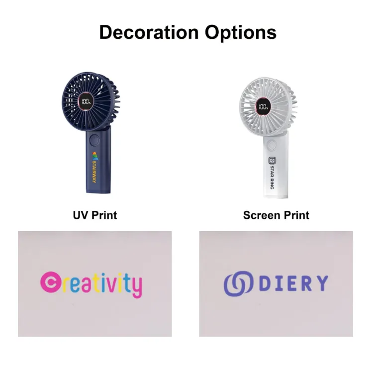 Picture of Handheld Power Bank Folding Fan