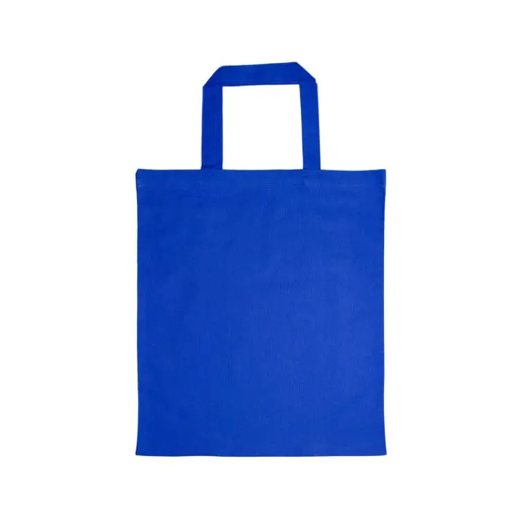 Picture of Coloured Cotton Short Handle Tote Bag