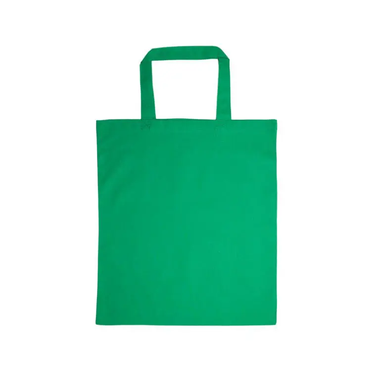 Picture of Coloured Cotton Short Handle Tote Bag