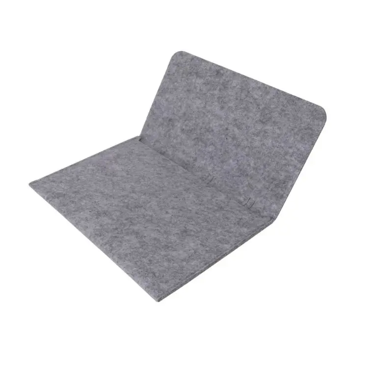 Picture of Small Grey Felt File Pouch