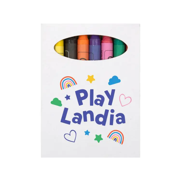 Picture of Colouring Long Handle Cotton Bag & Crayons