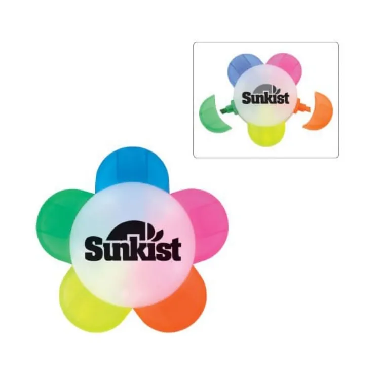 Picture of Flower Five-color Highlighter