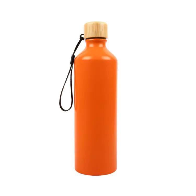 Picture of Gelato Aluminium Bottle with Bamboo Lid