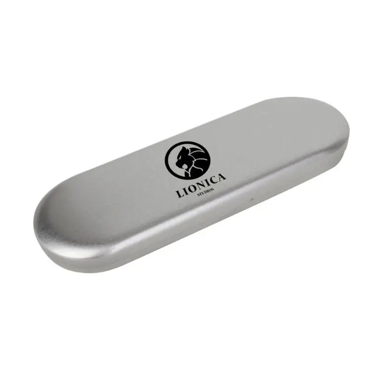 Picture of Silver Tin with Black Foam Insert (175 x 55 x18mm)