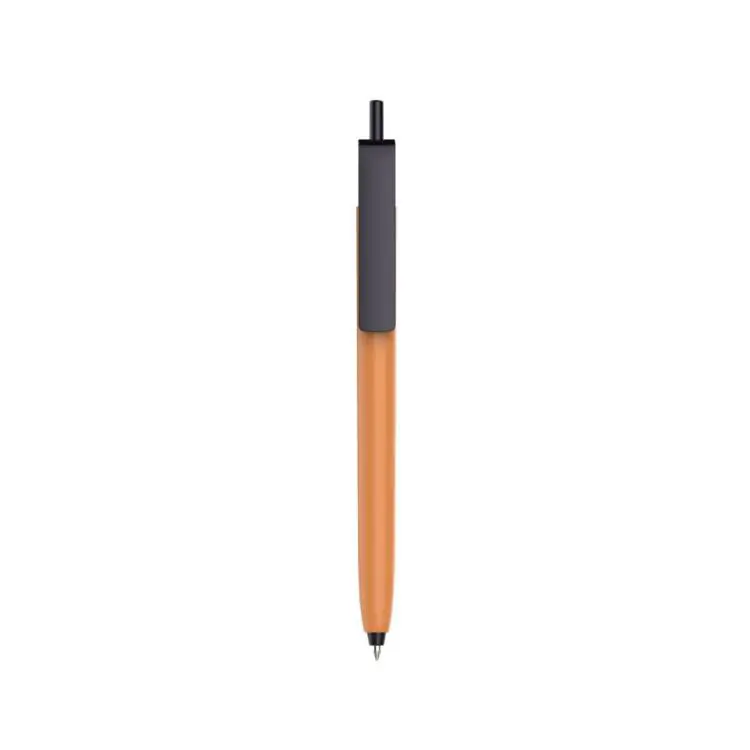 Picture of Push Button Pen - Colour Barrel with Black Cap