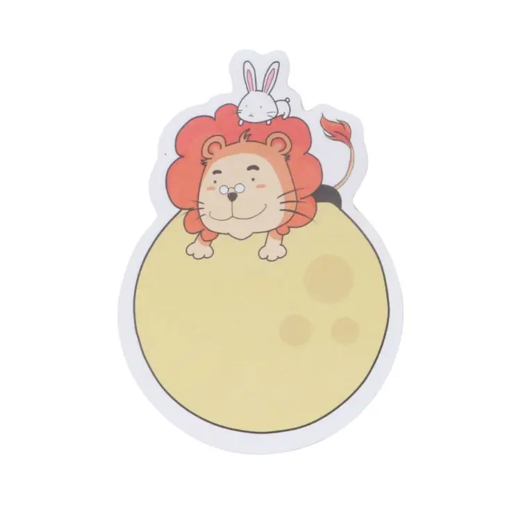 Picture of Custom Shaped Sticky Note Memo Pads