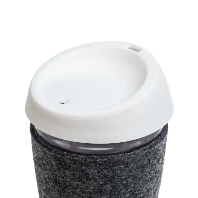 Picture of Vienna Coffee Cup / Silicone Lid / RPET Band