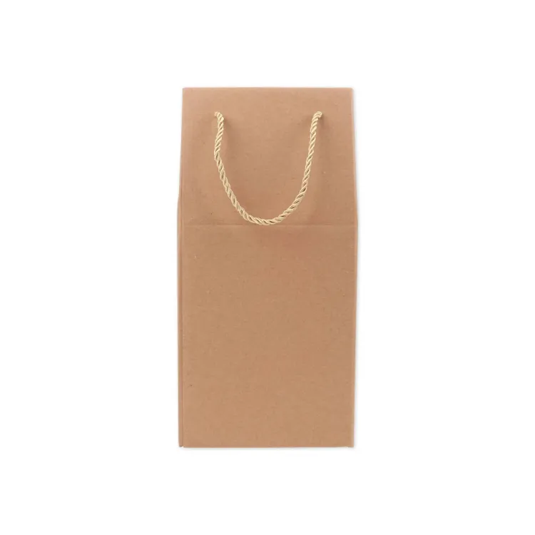Picture of Double Bottle Wine Box with Rope Handle