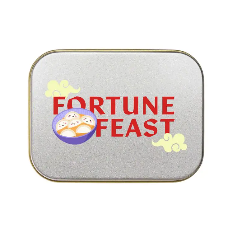 Picture of Assorted Colour Mini Jelly Beans in Silver Rectangular Tin