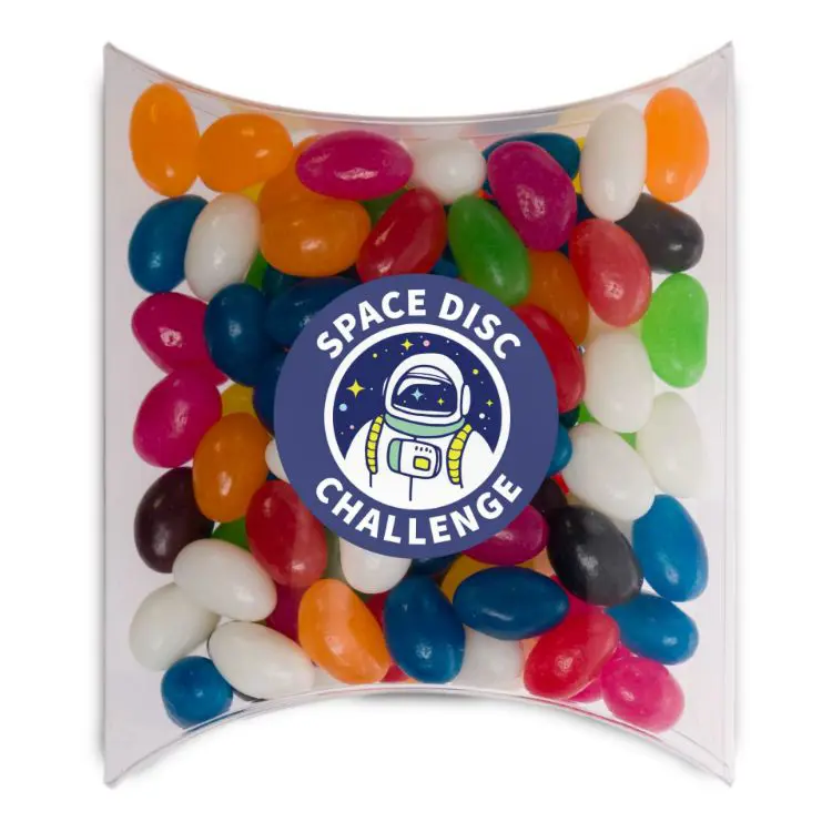 Picture of Assorted Colour Mini Jelly Beans in Pillow Pack