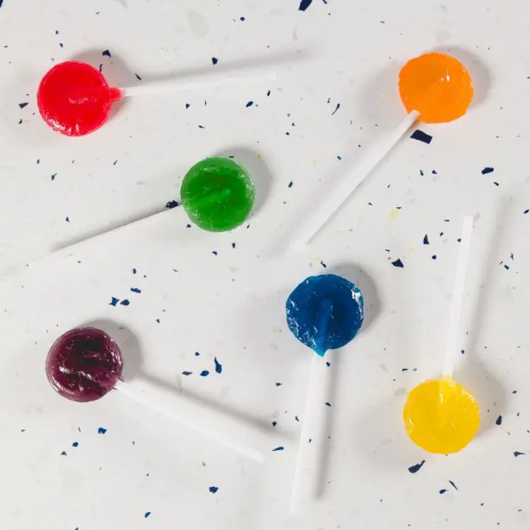 Picture of Assorted Colour Lollipops