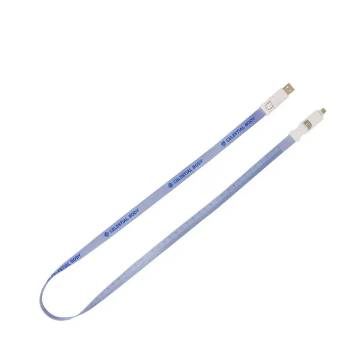 Picture of 6 in 1 Polyester Lanyard Charging Cable
