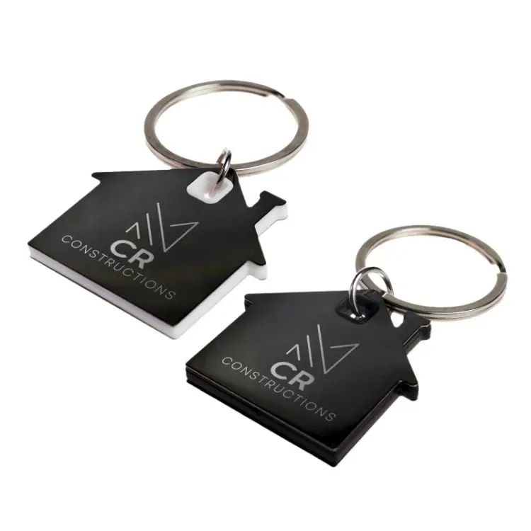 Picture of House Stainless Steel Keytag