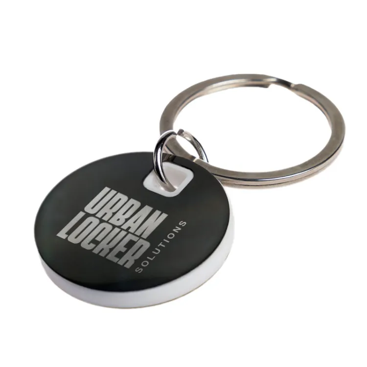 Picture of Circle Stainless Steel Keytag