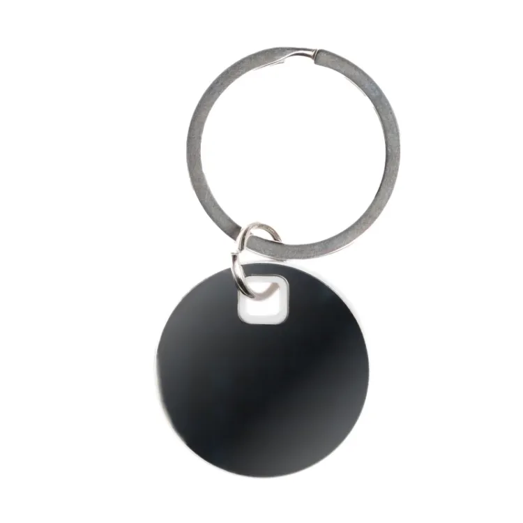 Picture of Circle Stainless Steel Keytag