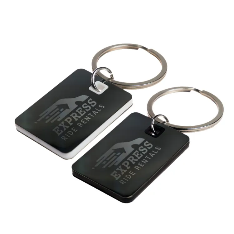 Picture of Rectangle Stainless Steel Keytag