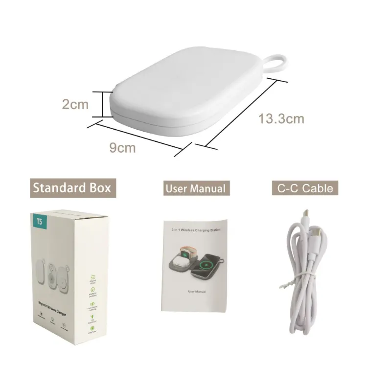 Picture of 3-In-1 Wireless  Travel Charger