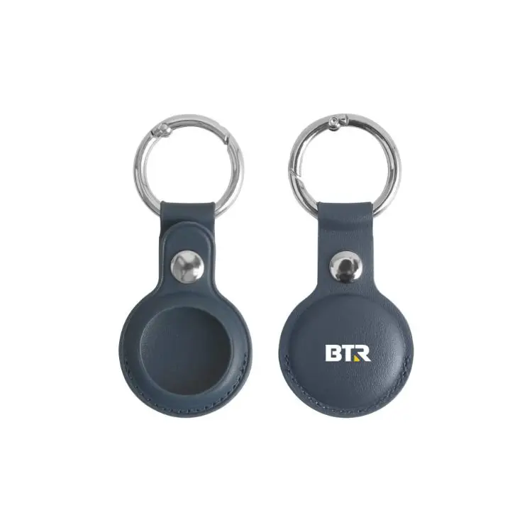 Picture of PU Leather AirTag Holder with Keyring
