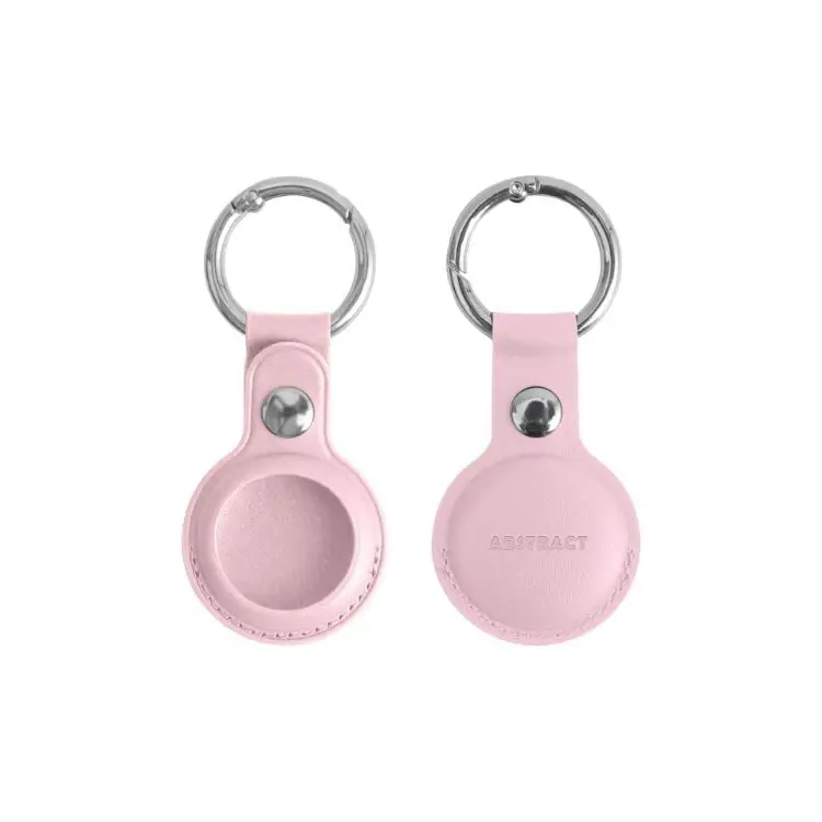 Picture of PU Leather AirTag Holder with Keyring