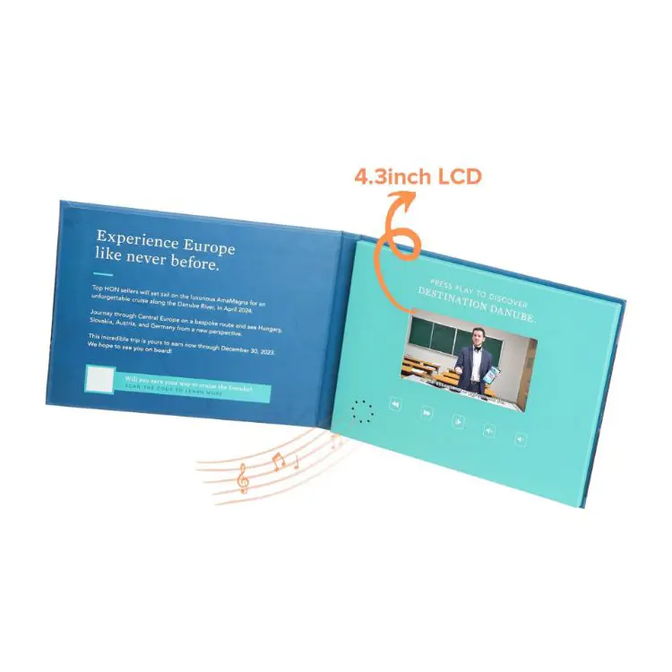 Picture of 4.3inch LCD Video  Brochure