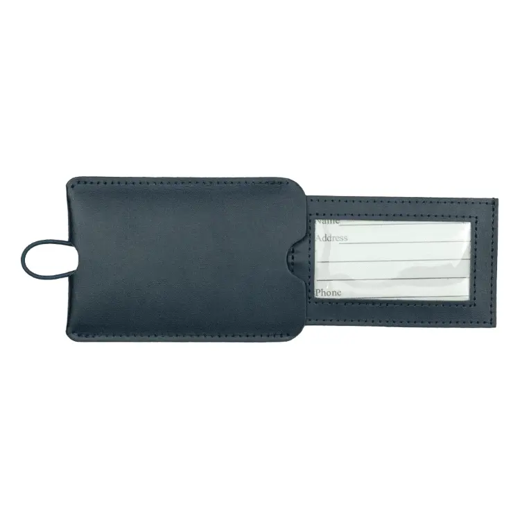 Picture of Pull-Apart Leather Luggage Tag