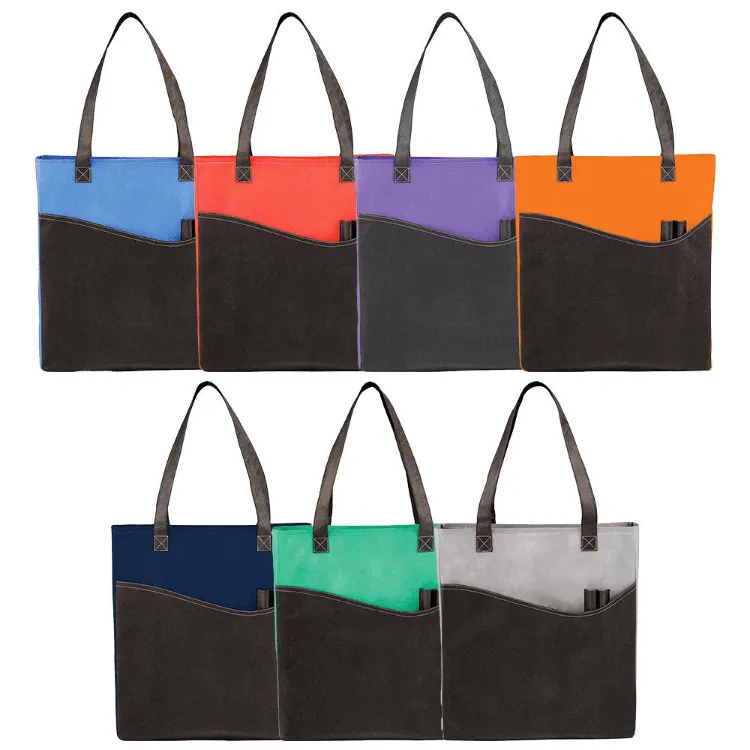 Picture of Rivers Pocket Non-Woven Convention Tote