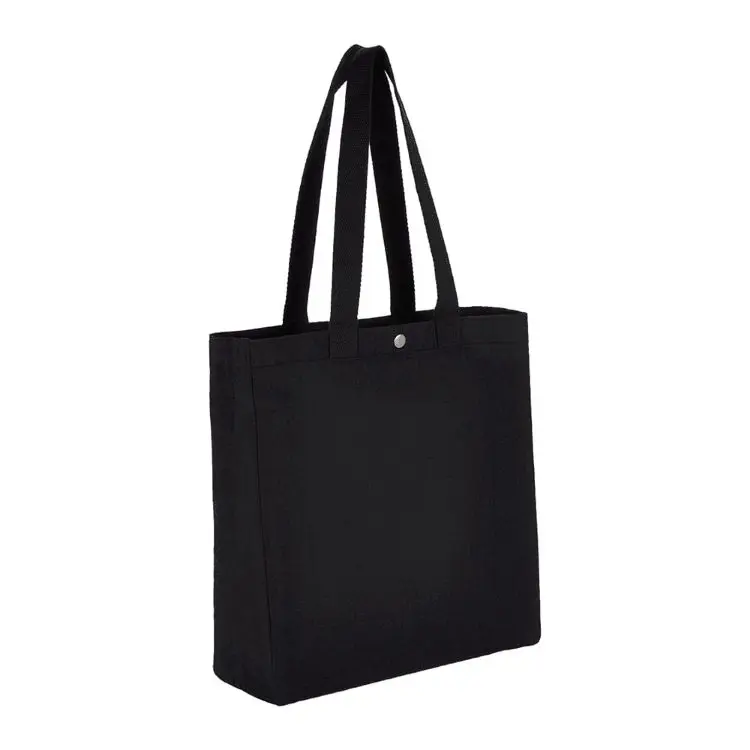 Picture of Repose 10oz Recycled Cotton Box Tote w/Snap