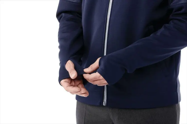 Picture of Men's Senger Knit Full Zip Performance Jacket w/ Thumb Holes