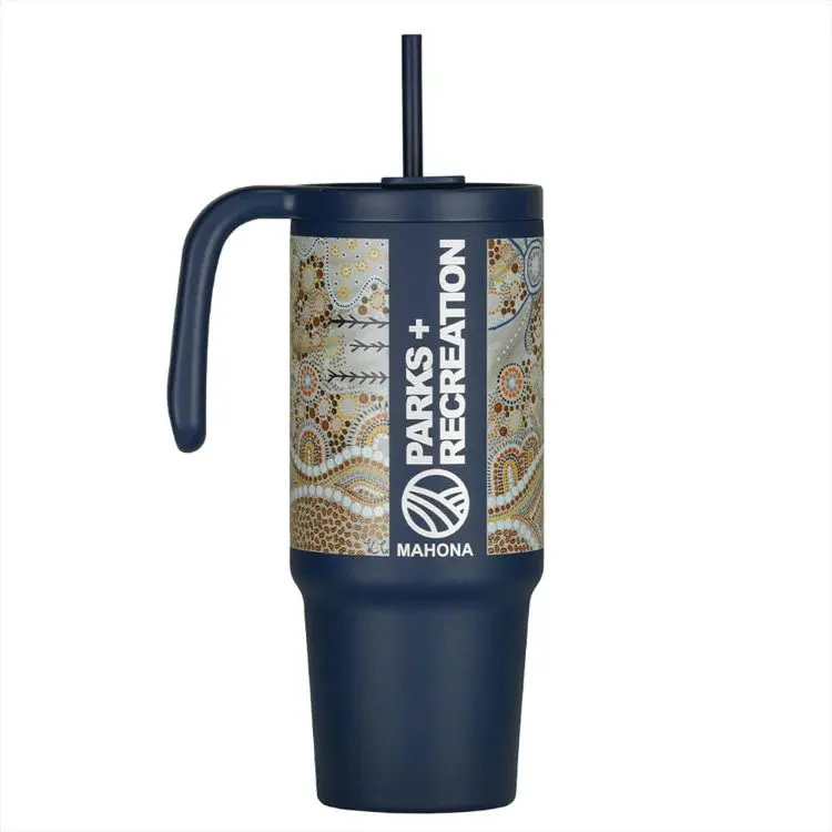 Picture of The Tilly Tumbler - Recycled w/ Handle 900ml