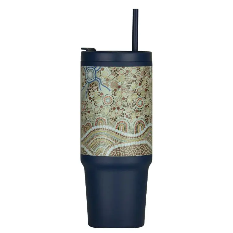 Picture of The Tilly Tumbler - Recycled w/ Handle 900ml
