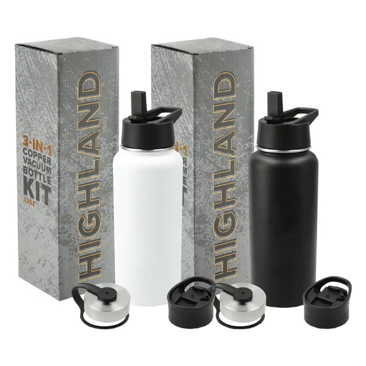 Picture of Trekk Highland 3-In-1 Copper Vacuum Bottle Kit 950ml