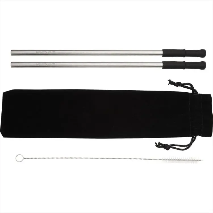 Picture of Reusable Stainless Steel Straw Set w/ Brush
