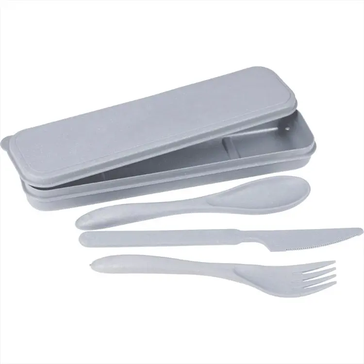 Picture of Bamboo Fibre Cutlery Set