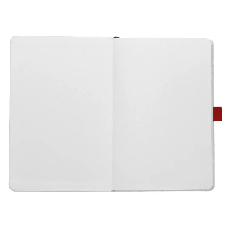 Picture of Nova White Bound JournalBook w/ Coloured Accents