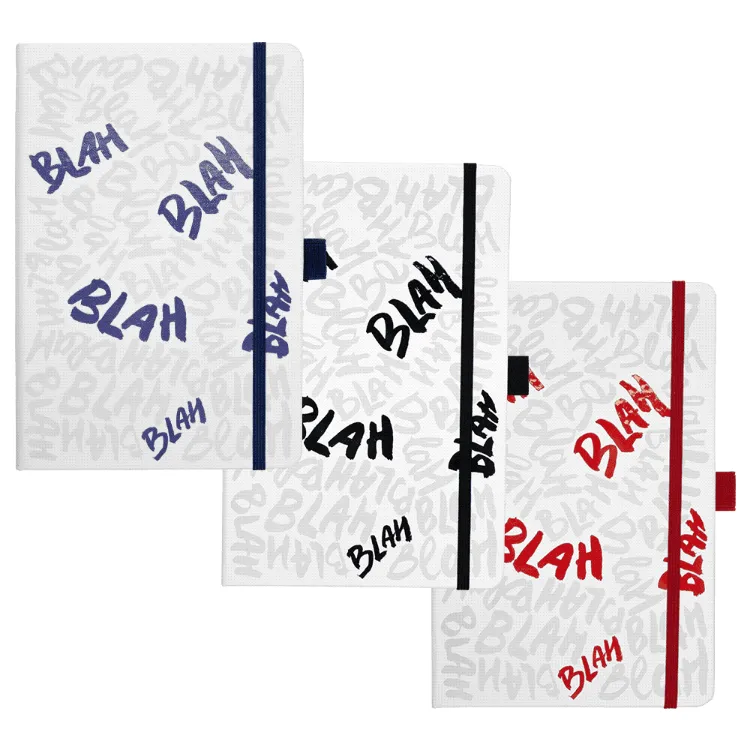 Picture of Nova White Bound JournalBook w/ Coloured Accents